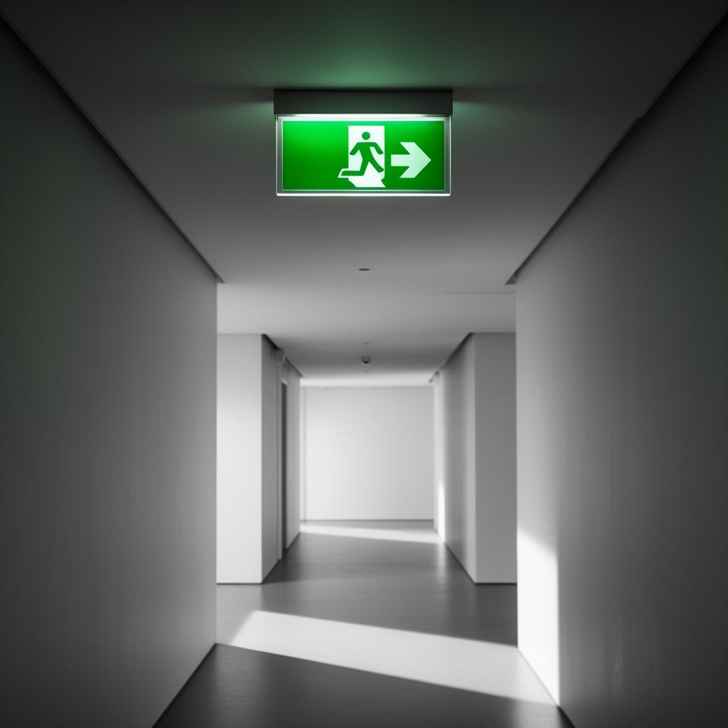 Signalétique d'évacuation